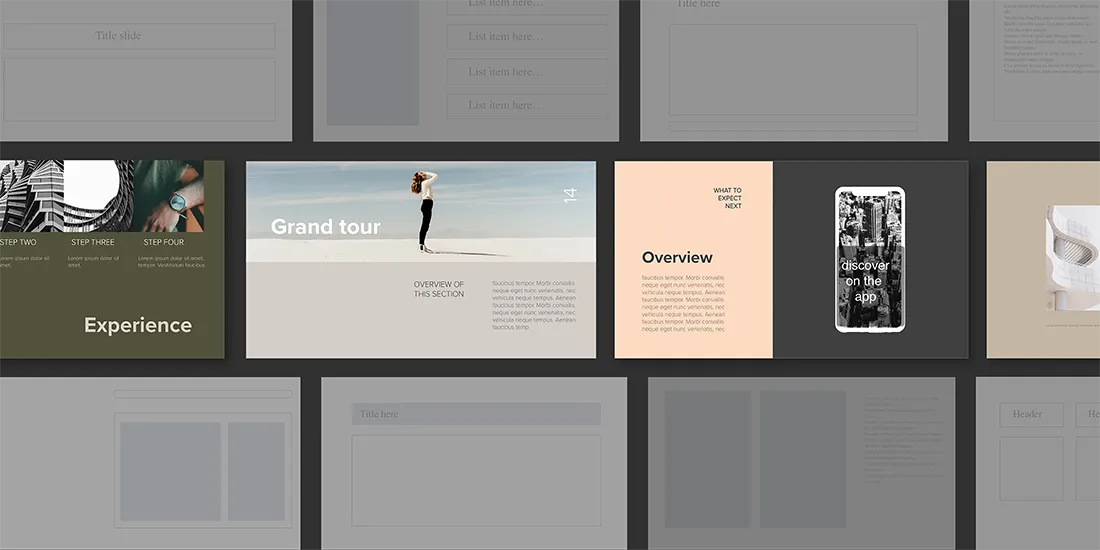 Stand Out From The Crowd With Presentations With Clean, Modern Designs 